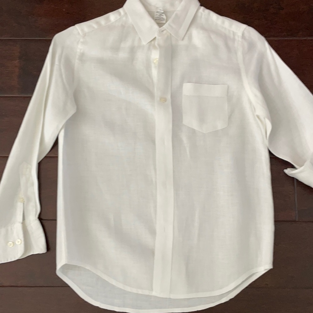crewcuts Jcrew linen button down shirt